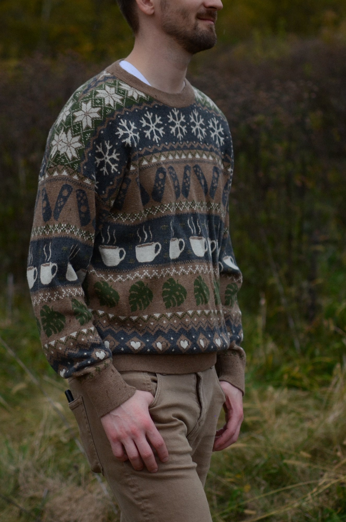 Cozy Gaming Knit Sweater