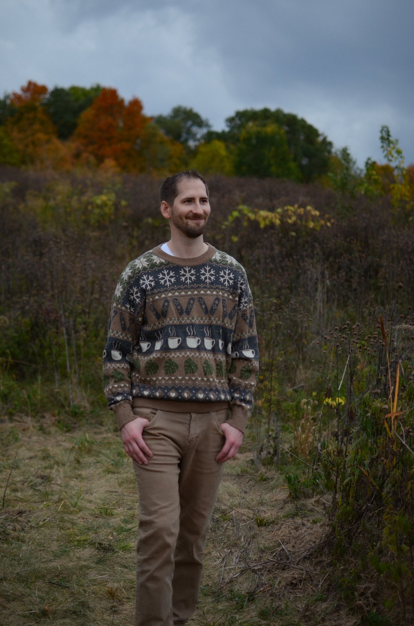 Cozy Gaming Knit Sweater