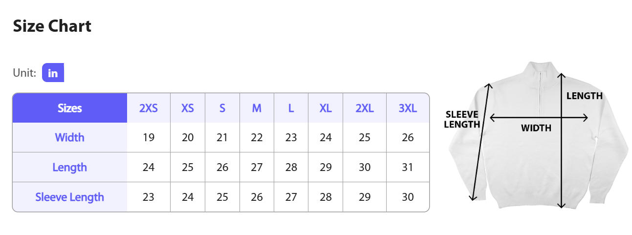 Wind and Wake Quarter Zip Sweater