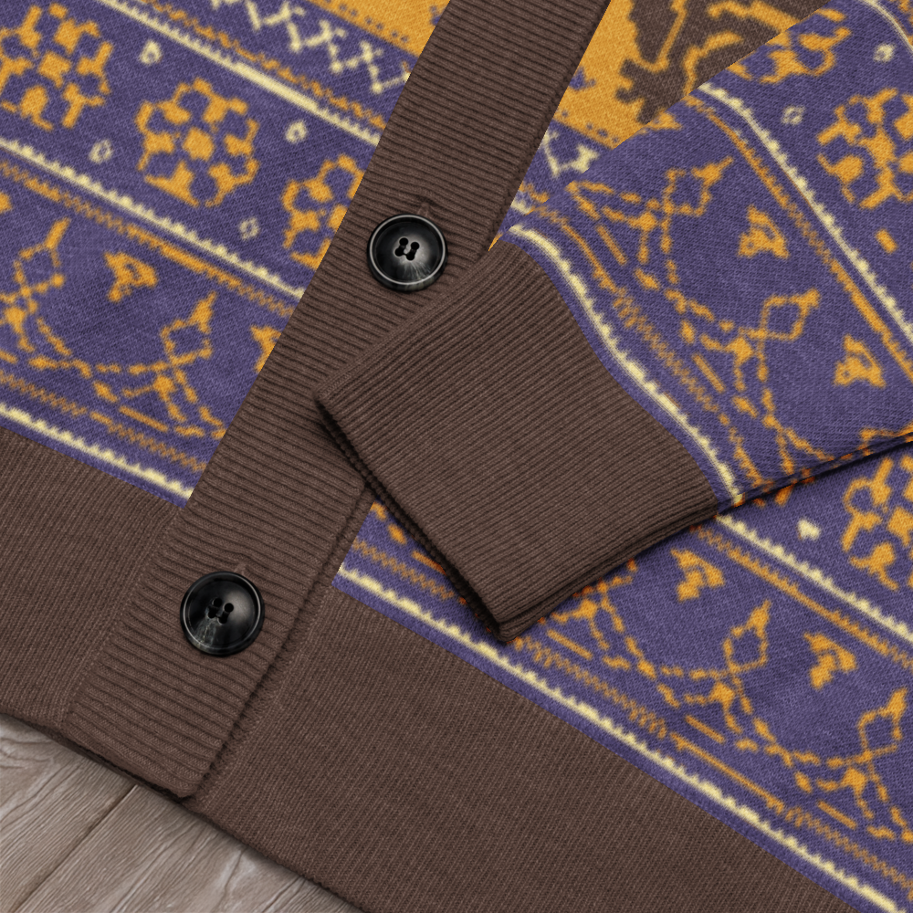 Ornate Chocolate Frog Cardigan