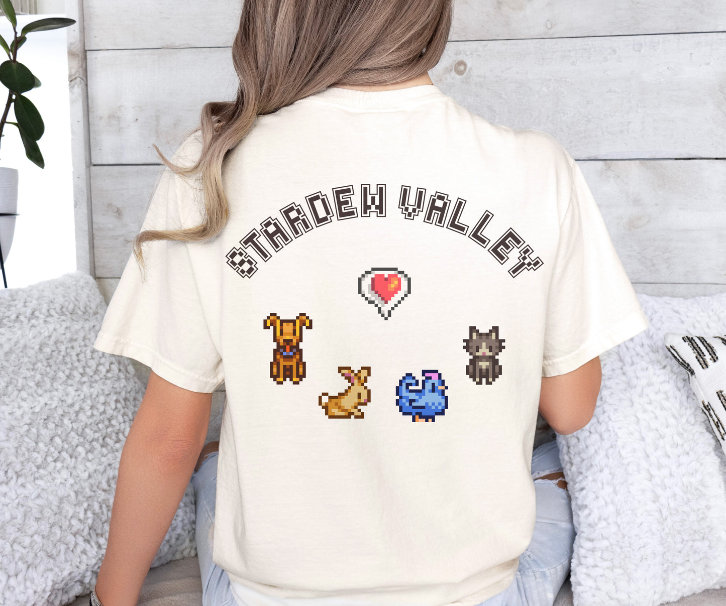 Stardew Animal Pixel Tee