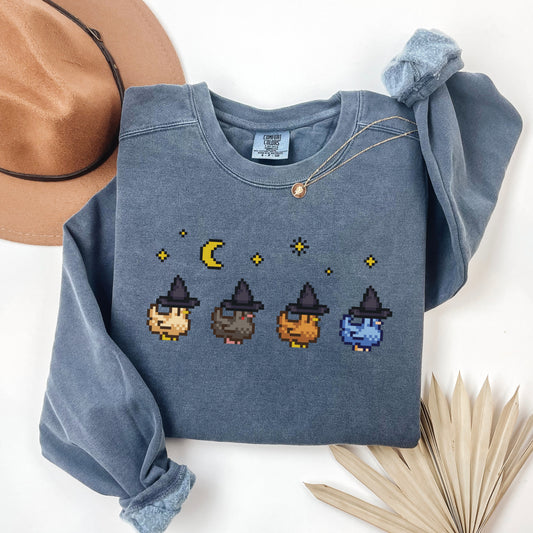 Witchy Chickens Premium Sweatshirt
