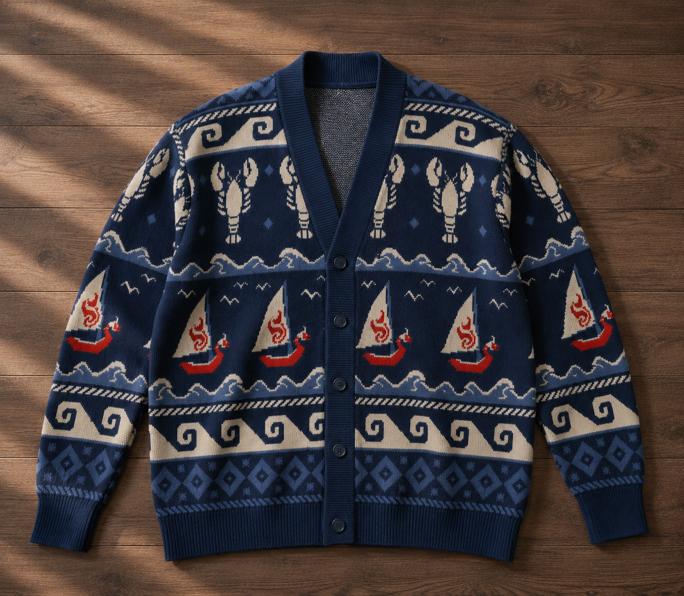 Wind and Wake Knit Cardigan