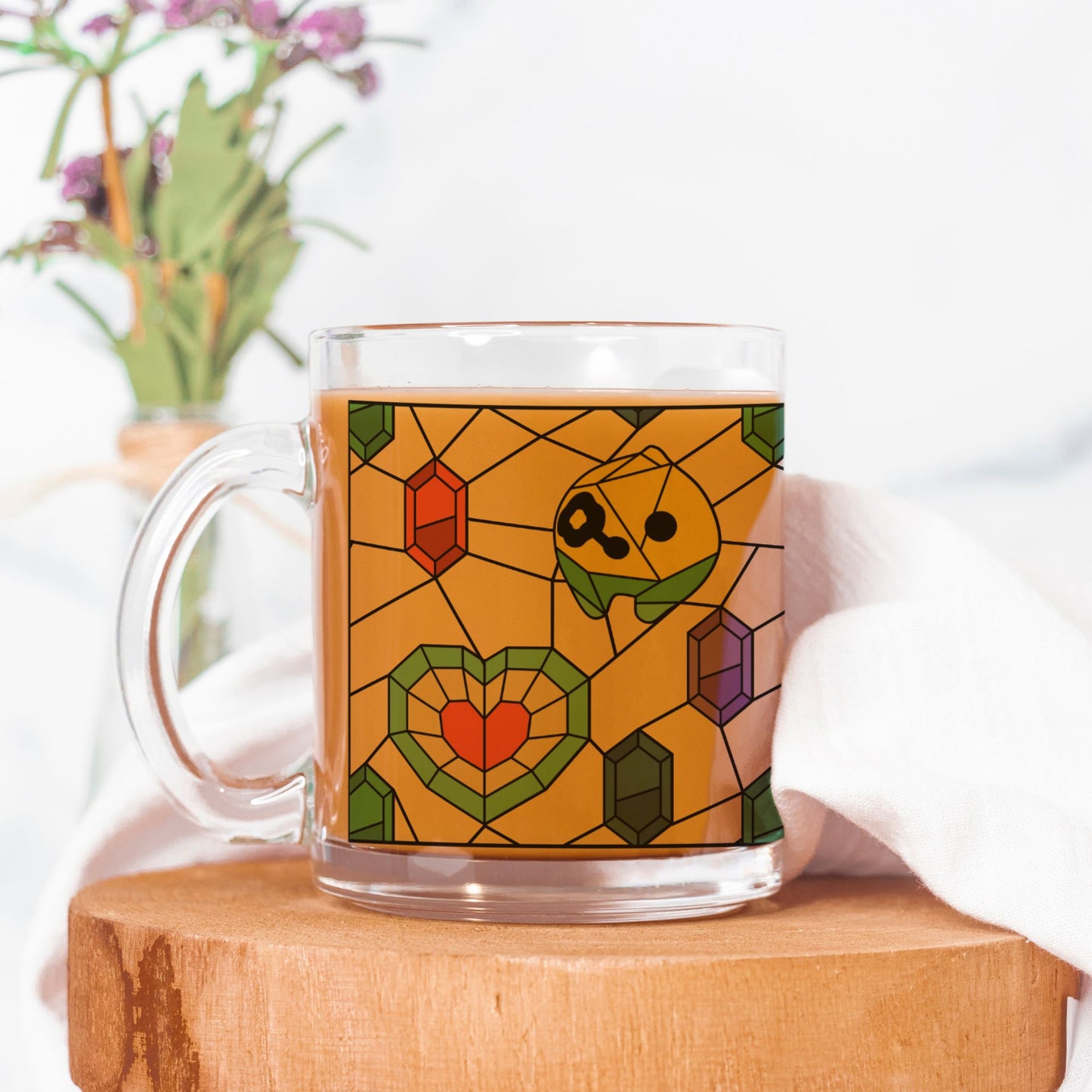 Tri Stained Glass Mug