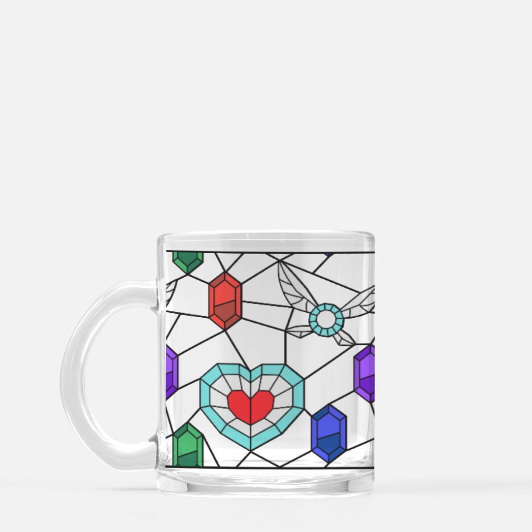 Zelda Stained Glass Mug