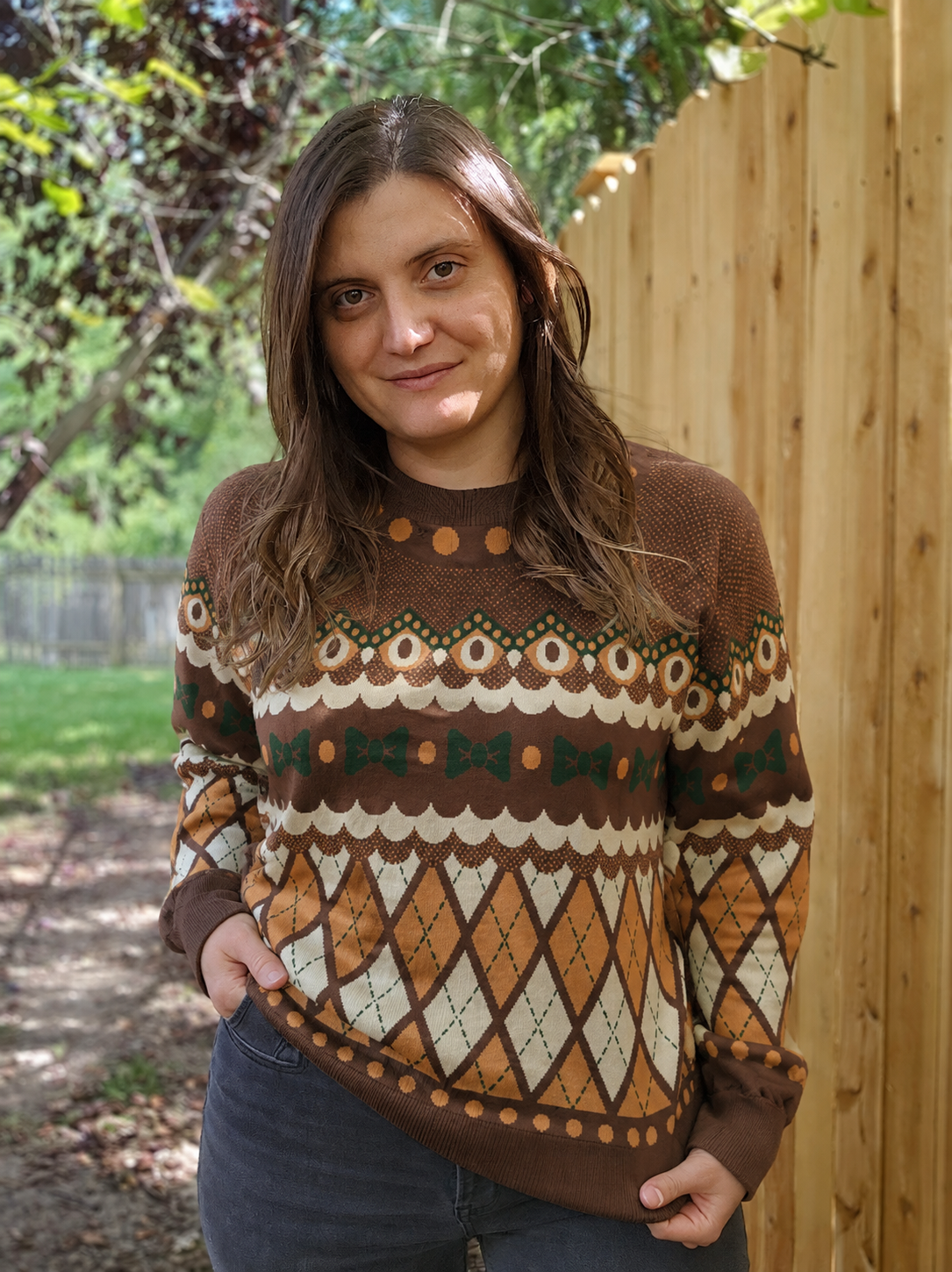 Owl Museum Director Knit Sweater