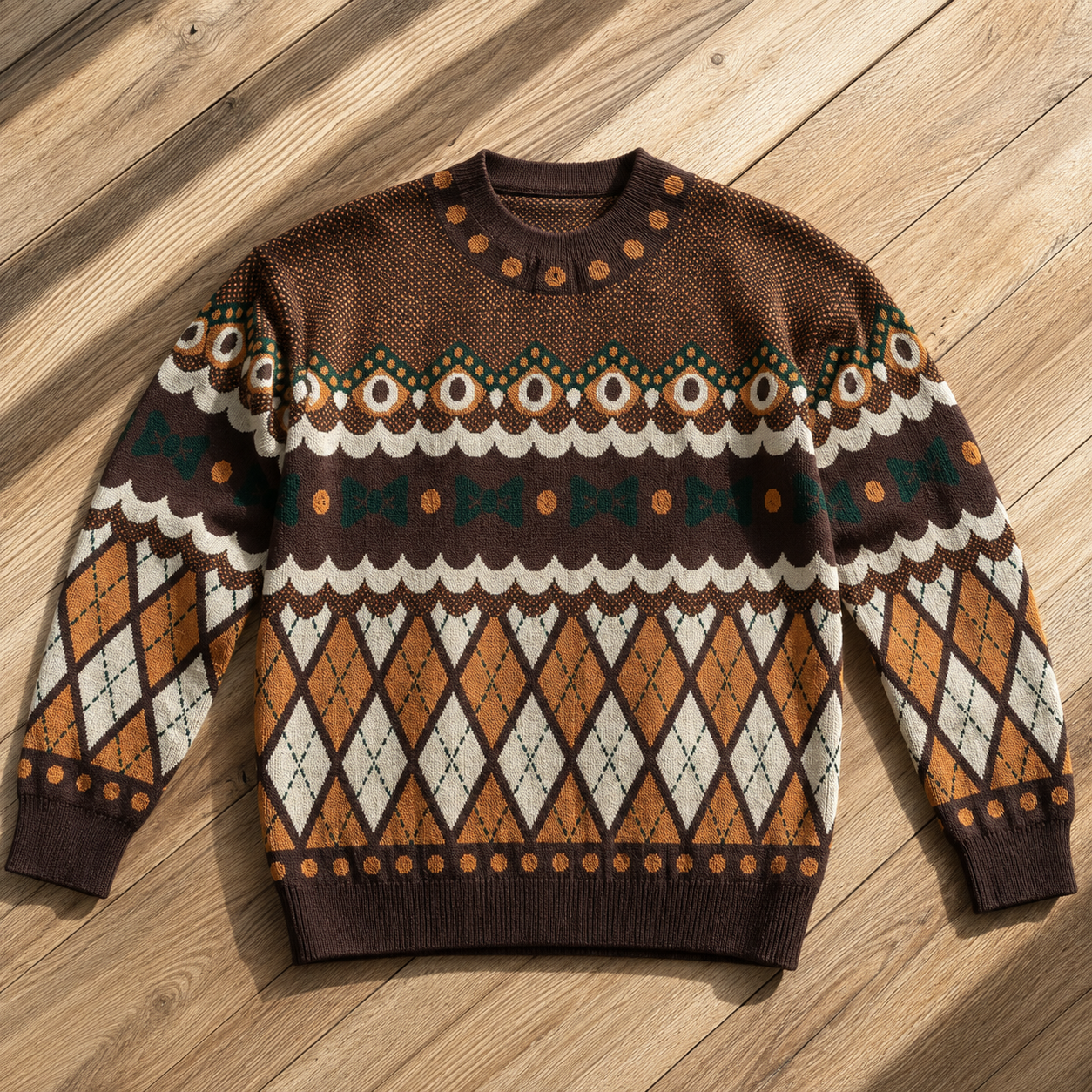 Owl Museum Director Knit Sweater