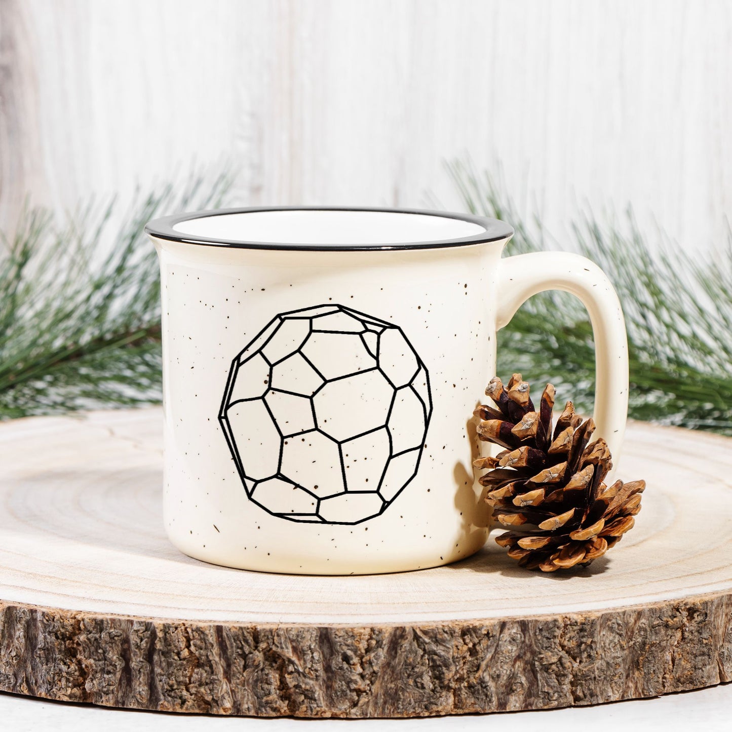 A New Hand Ceramic Camp Mug