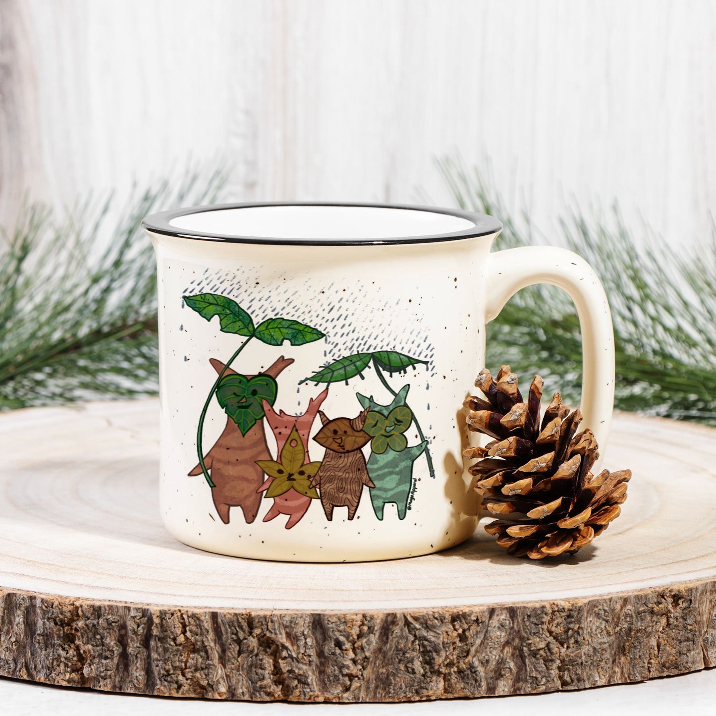 Korok Huddle Ceramic Camp Mug