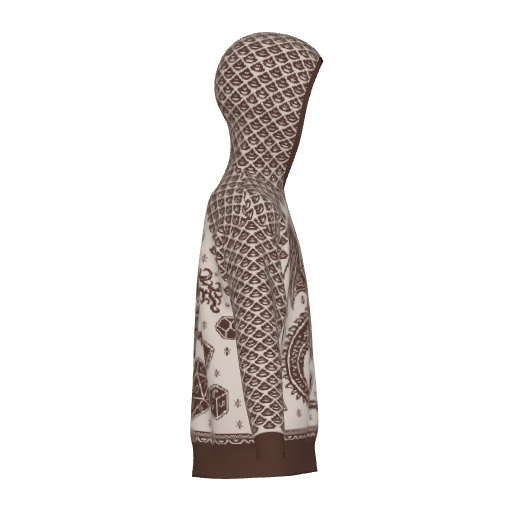 Dragon Scales and Dice Hoodie Sweater