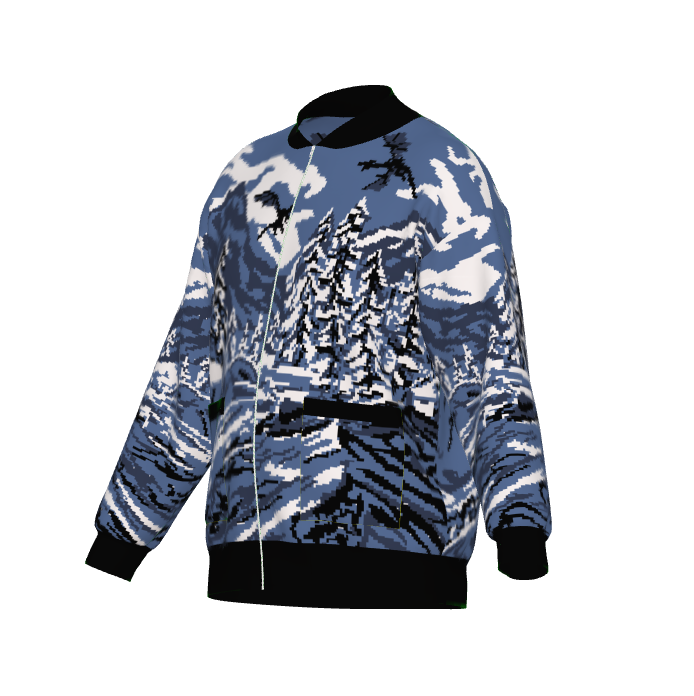 Winter Dragon Bomber Jacket