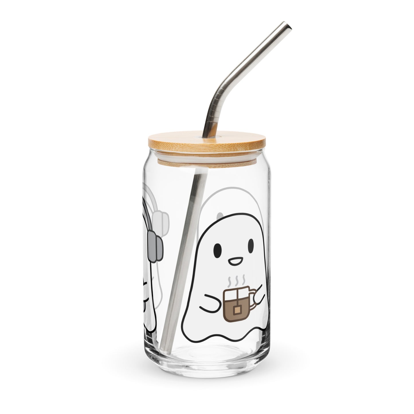 Cozy Gamer Ghosts Can Glass