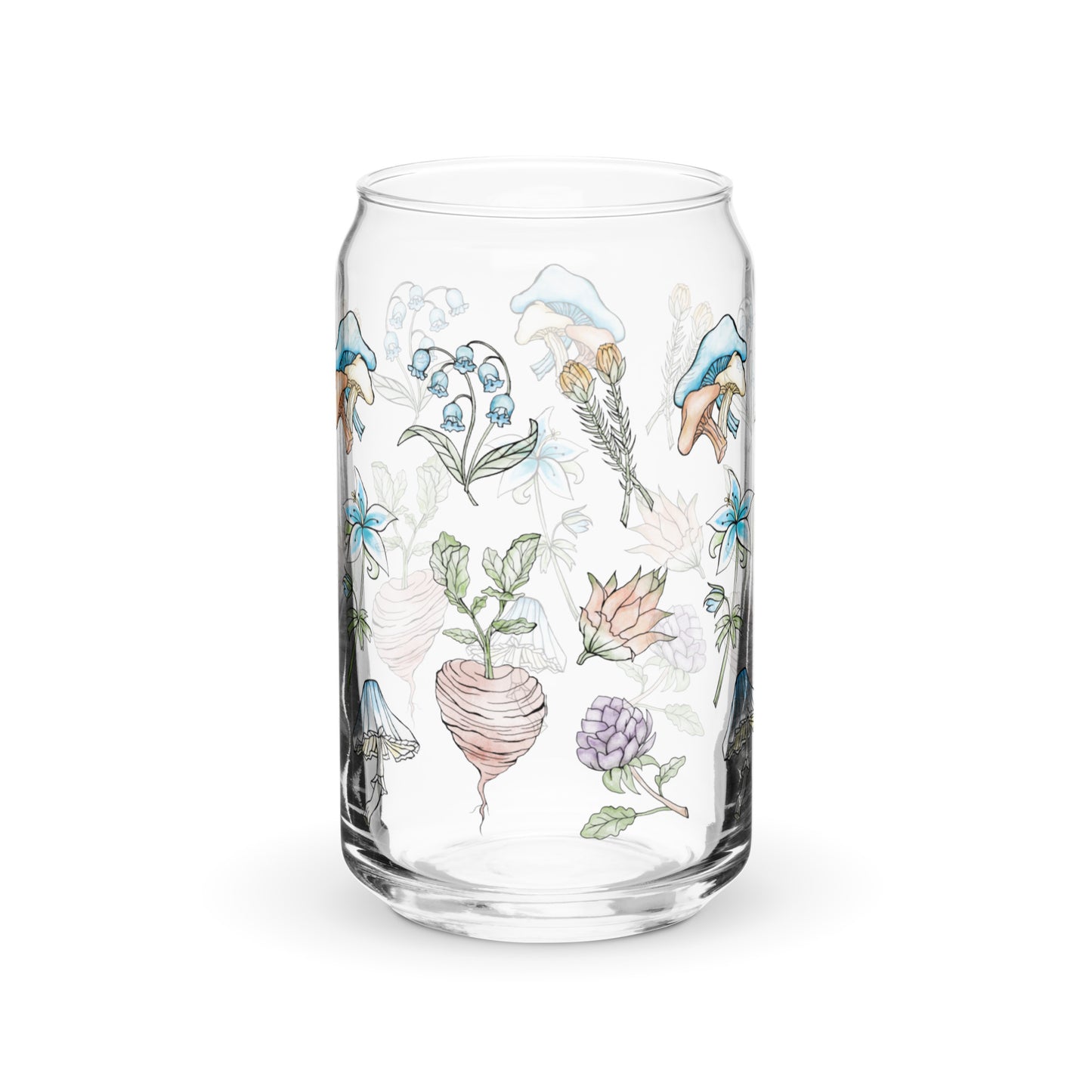 Hyrule Herbs Can Glass