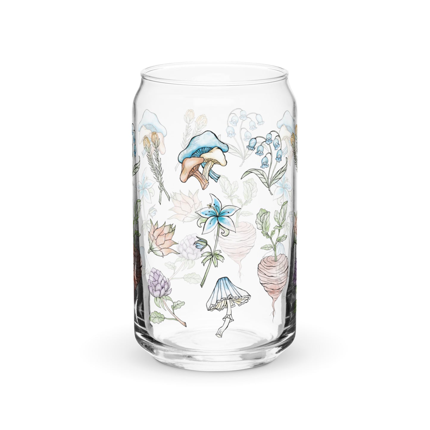 Hyrule Herbs Can Glass