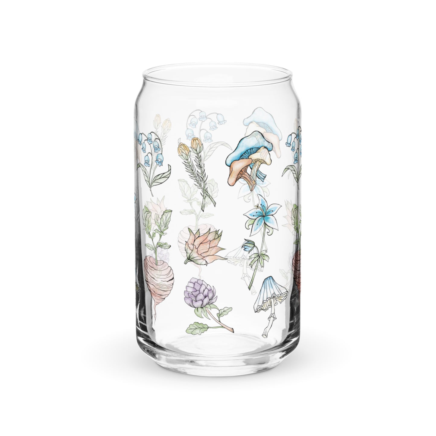 Hyrule Herbs Can Glass