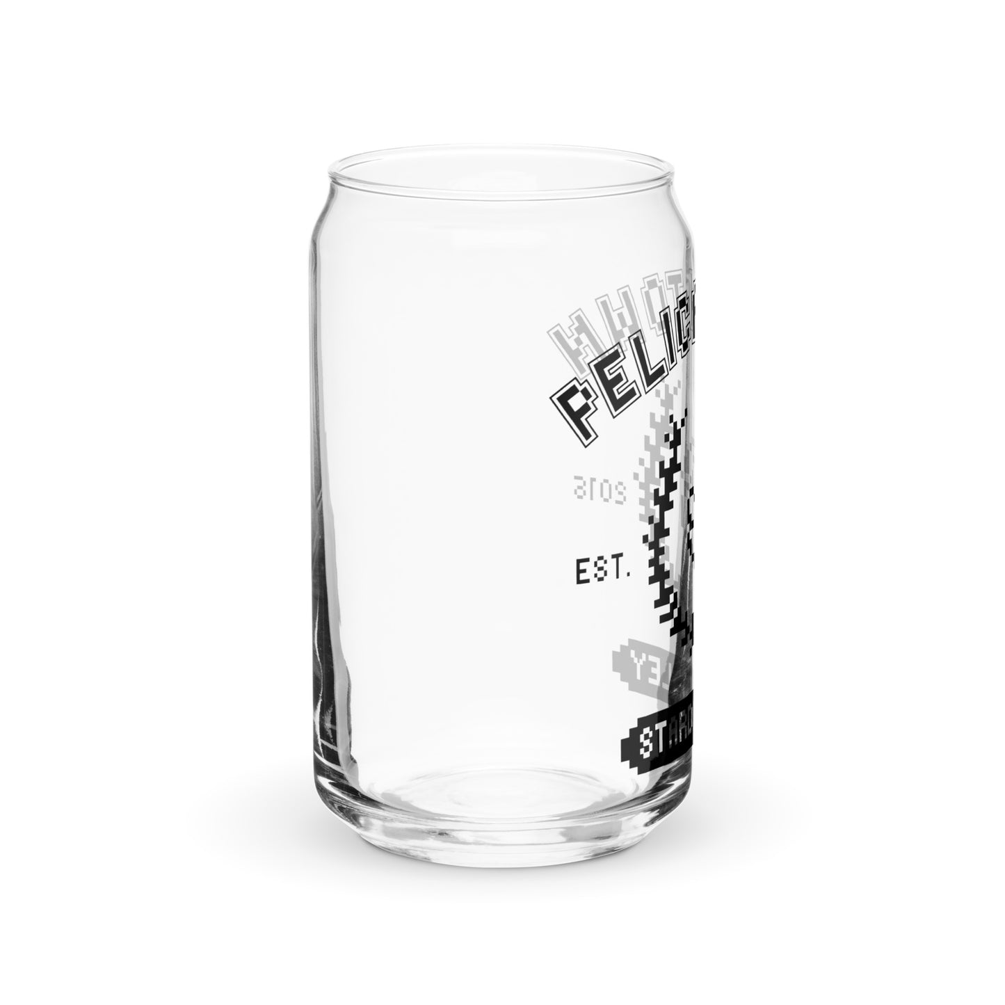 Pelican Town Pixel Can Glass