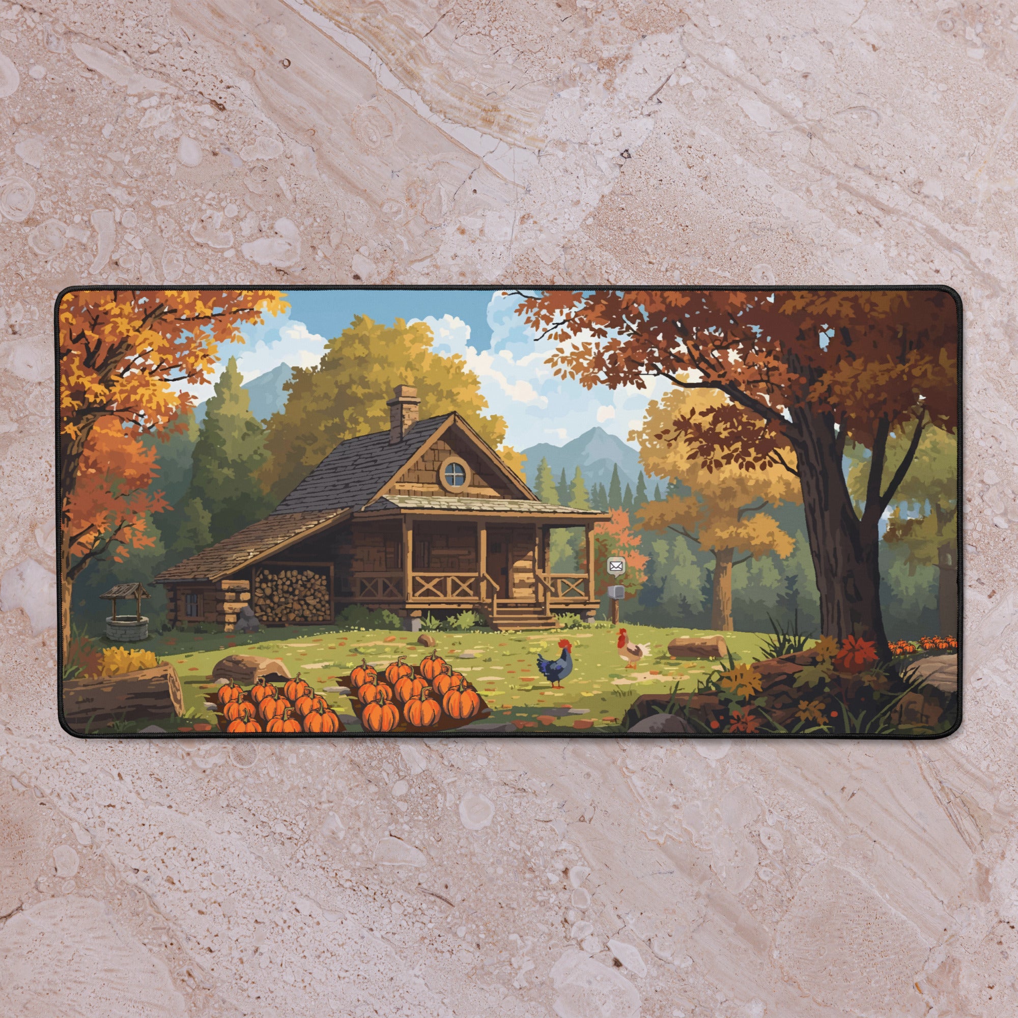 Stardew Fall Landscape Desk Mat – Mage Apparel