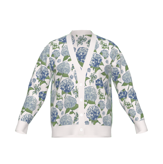 Hydrangea Cardigan