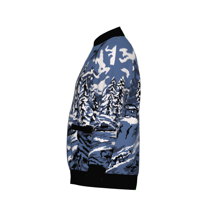 Winter Dragon Bomber Jacket