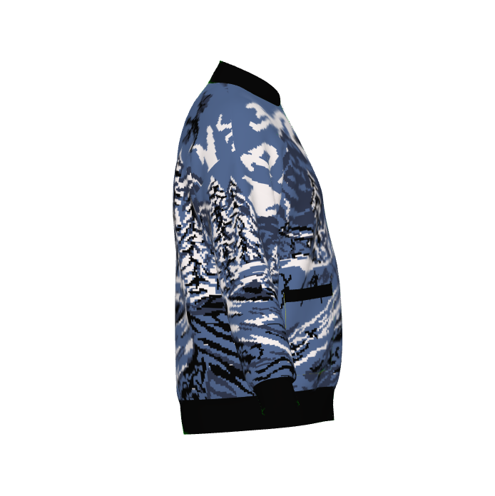 Winter Dragon Bomber Jacket