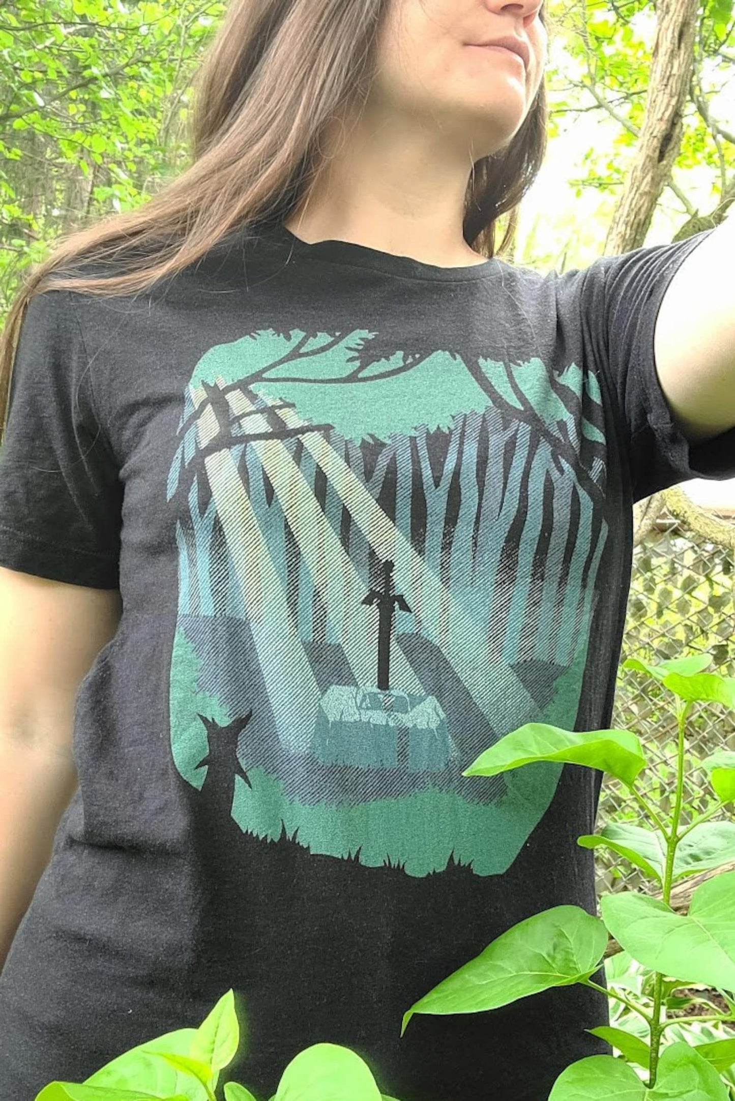 Sword in the Forest Tee