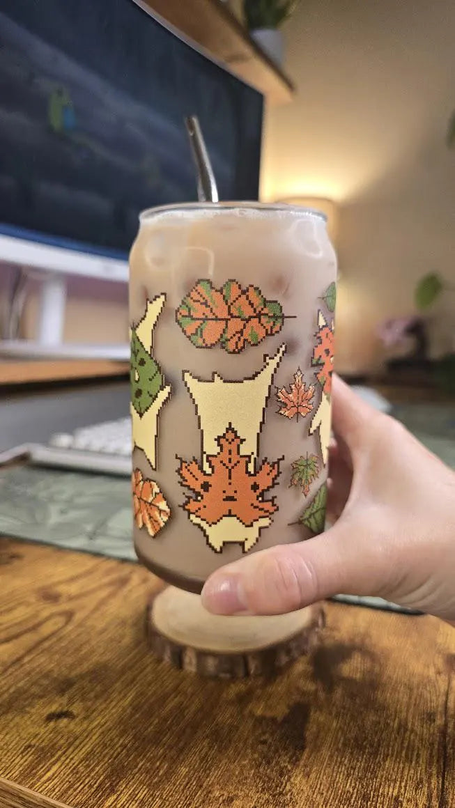 Fall Forest Spirit Can Glass