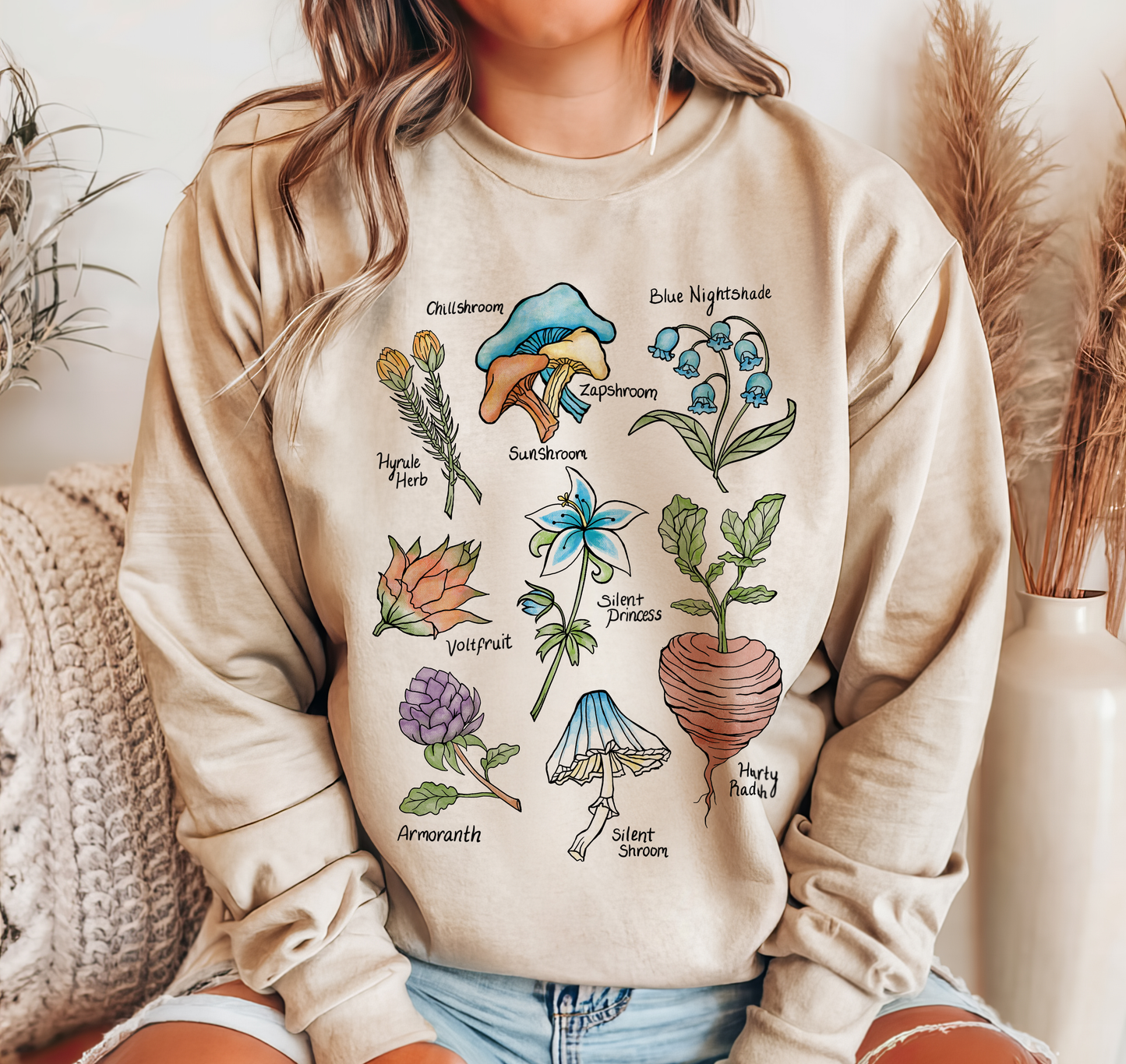 Hyrule Herbs Crewneck Sweatshirt