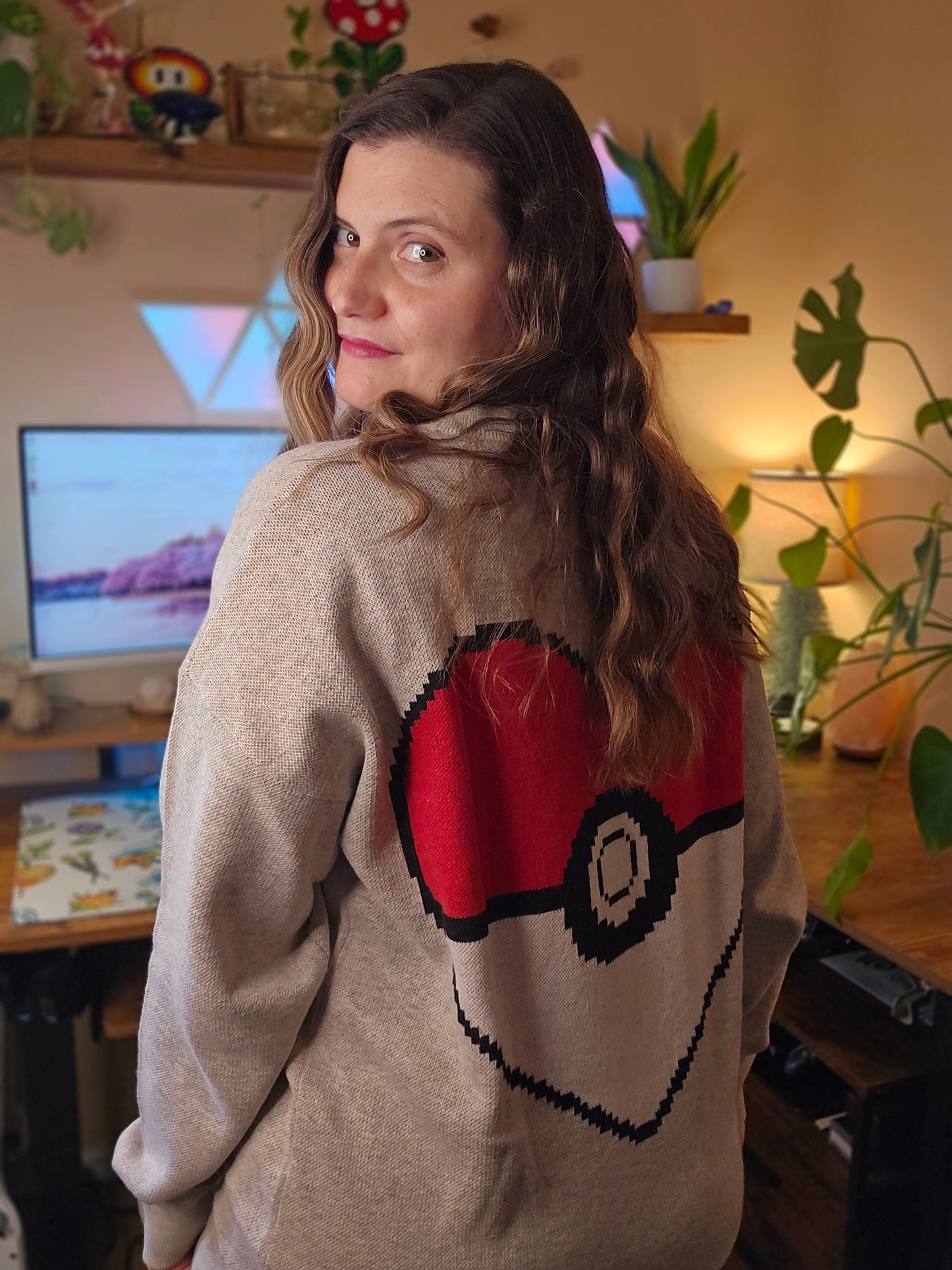 Poke Heart Sweater