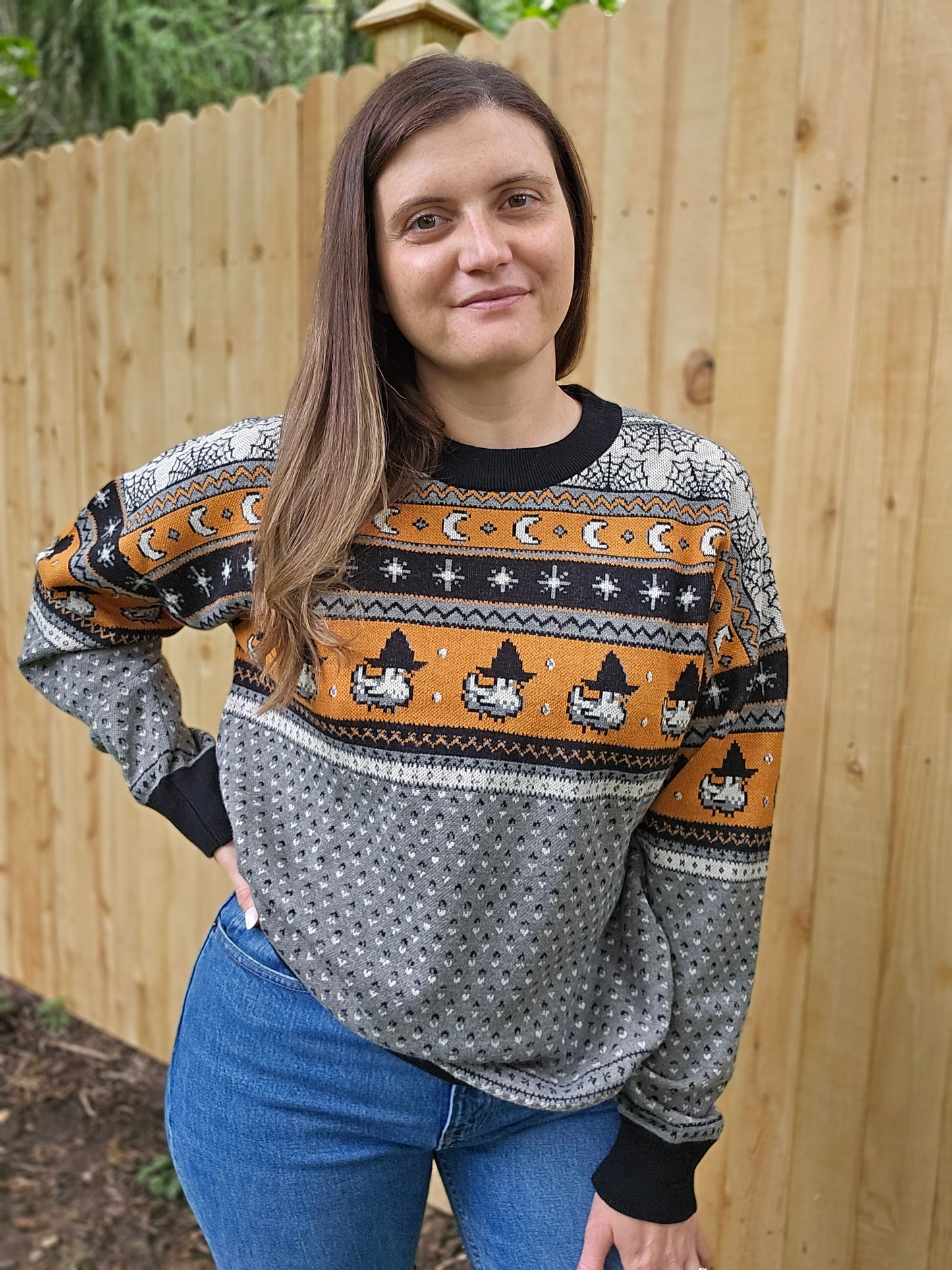 Witchy Chicken Sweater