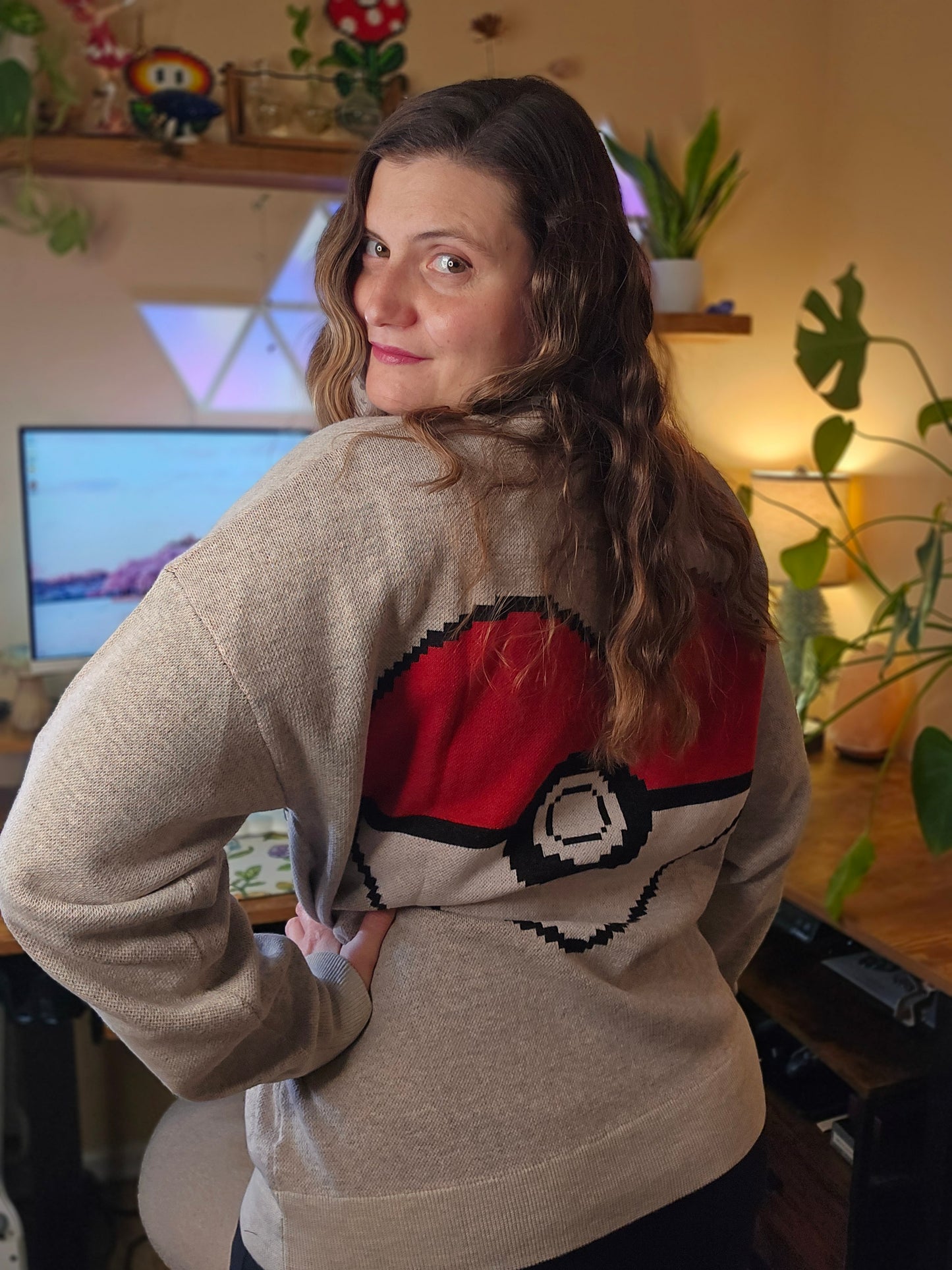 Poke Heart Sweater
