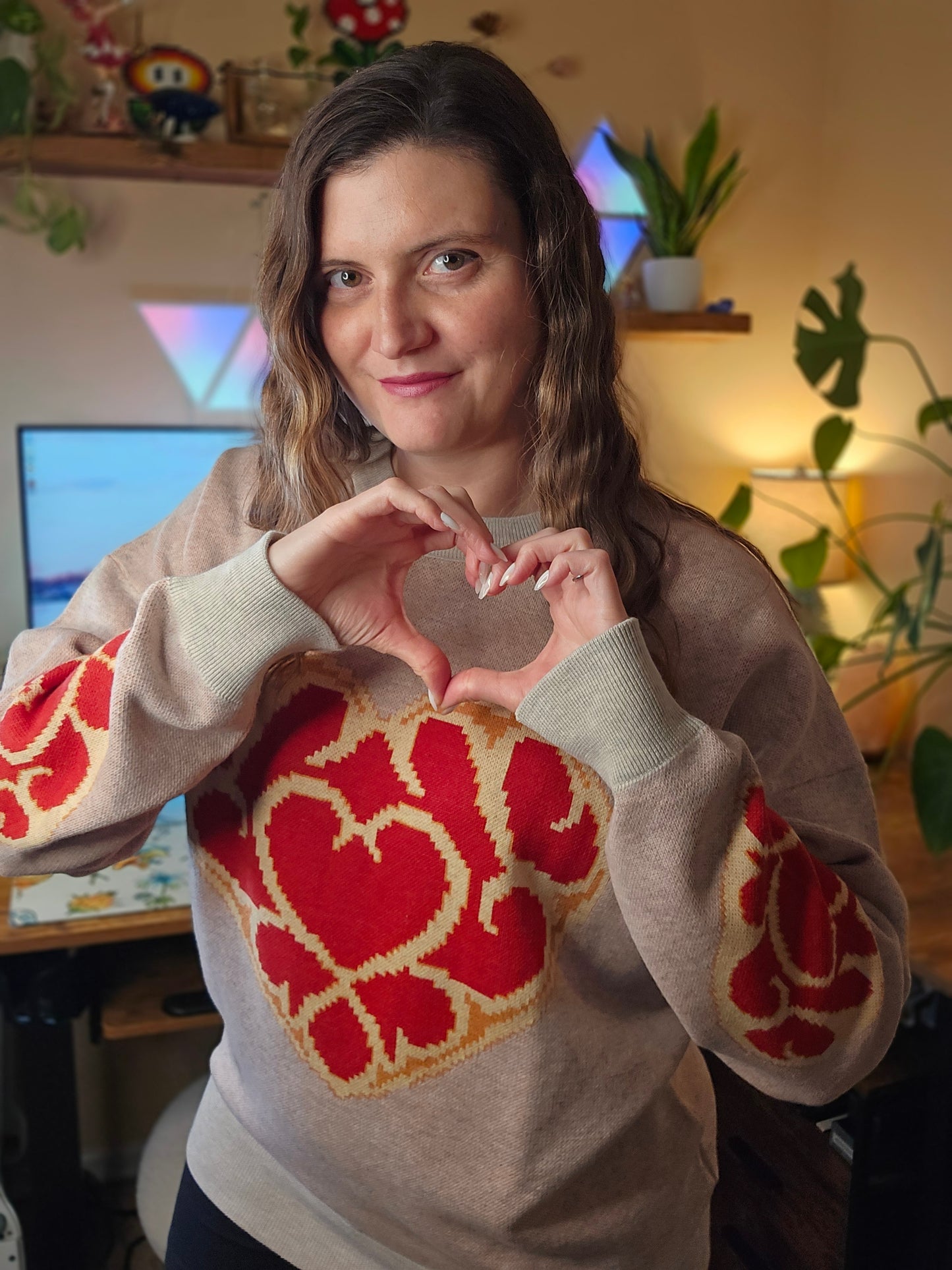 Heart Container Sweater