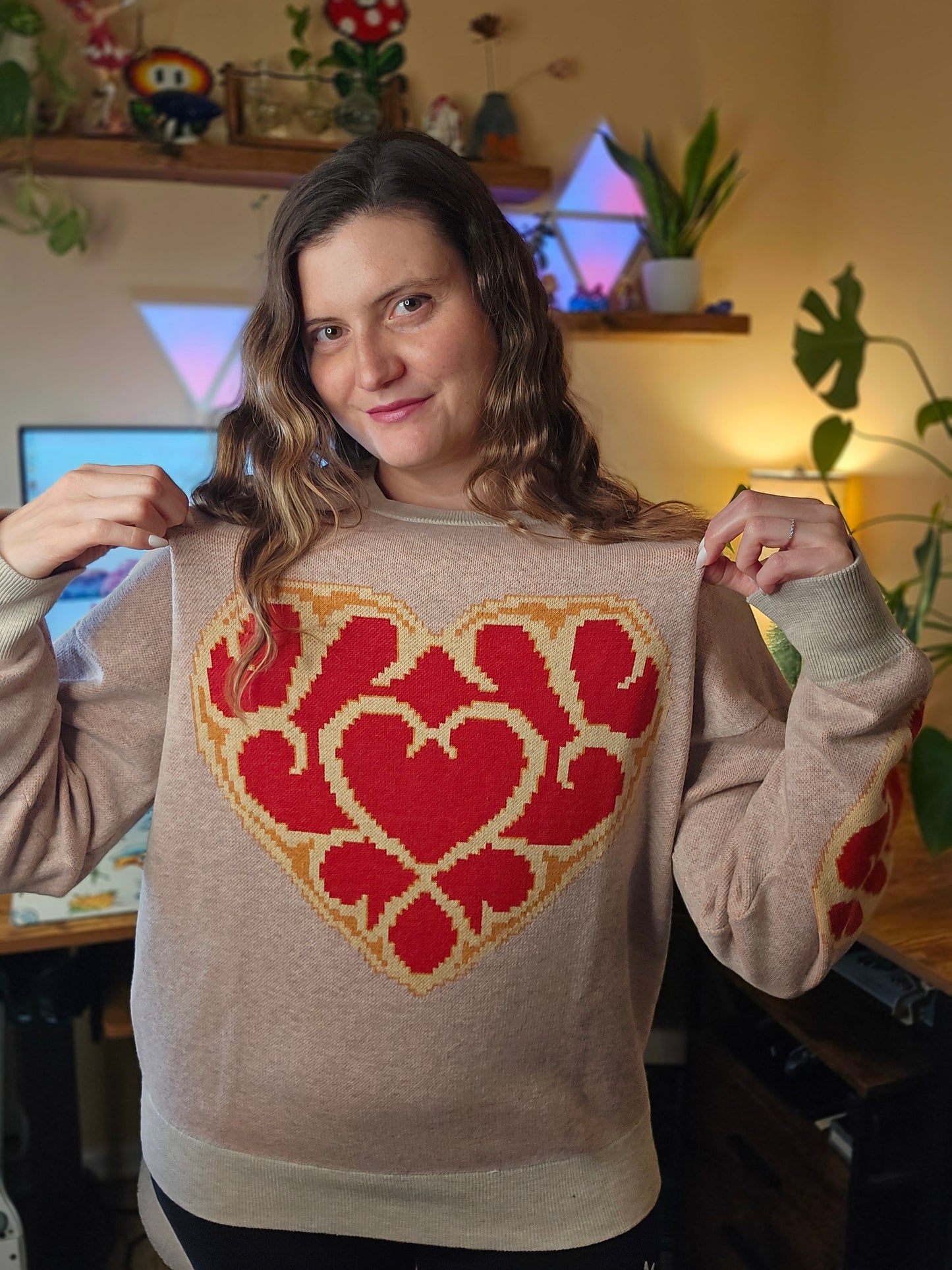 Heart Container Sweater