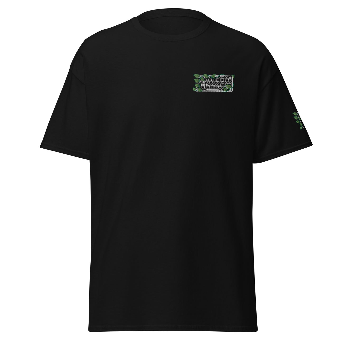 PC Gamer Leaf Embroidered Unisex T-Shirt