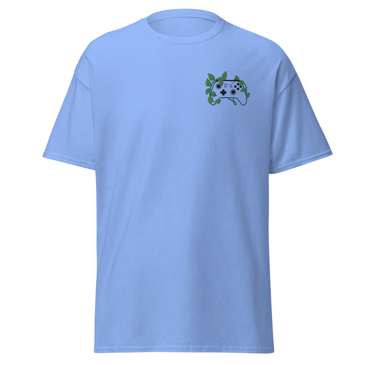 X Box Leaf Embroidered Unisex T-Shirt