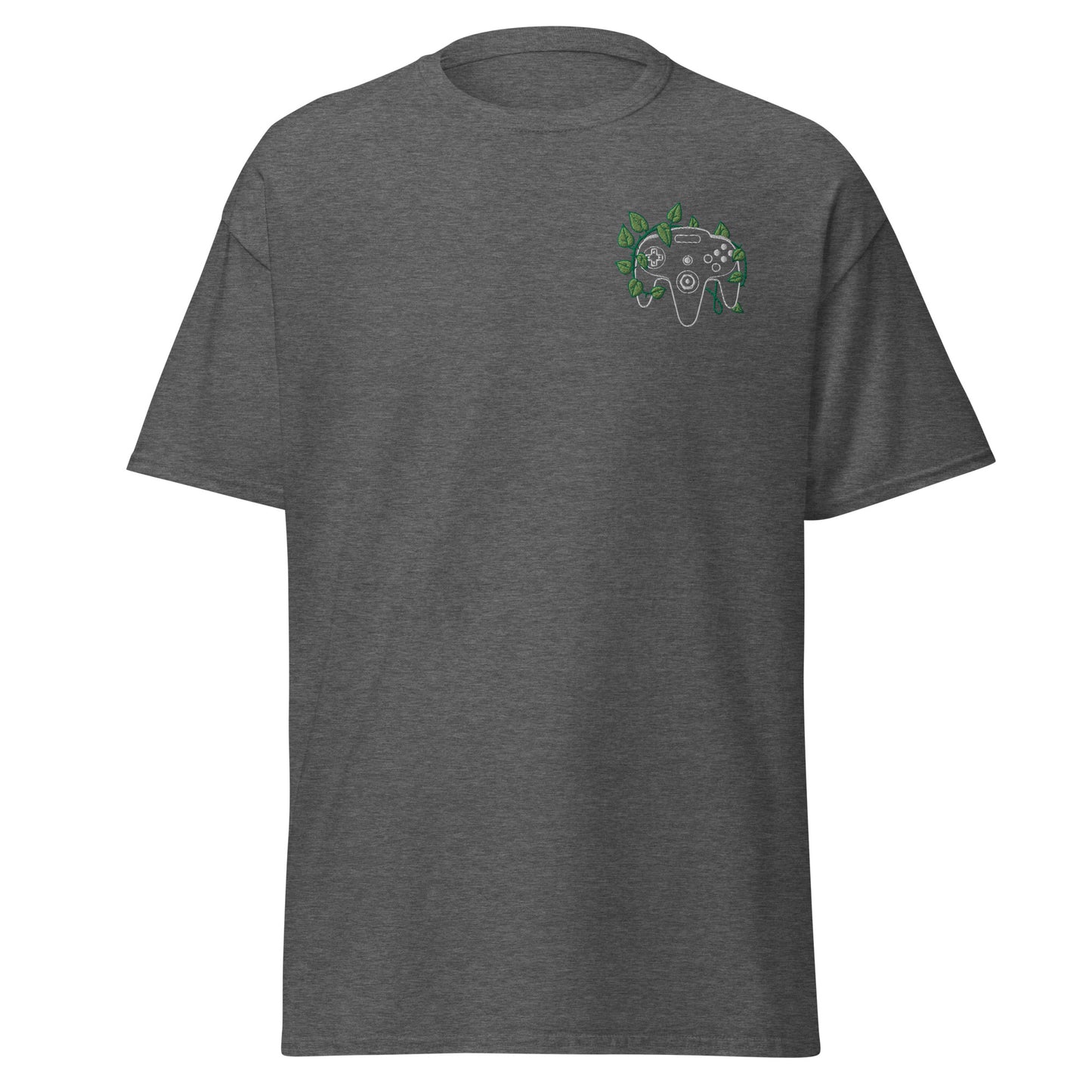 N64 Leaf Embroidered Unisex T-Shirt