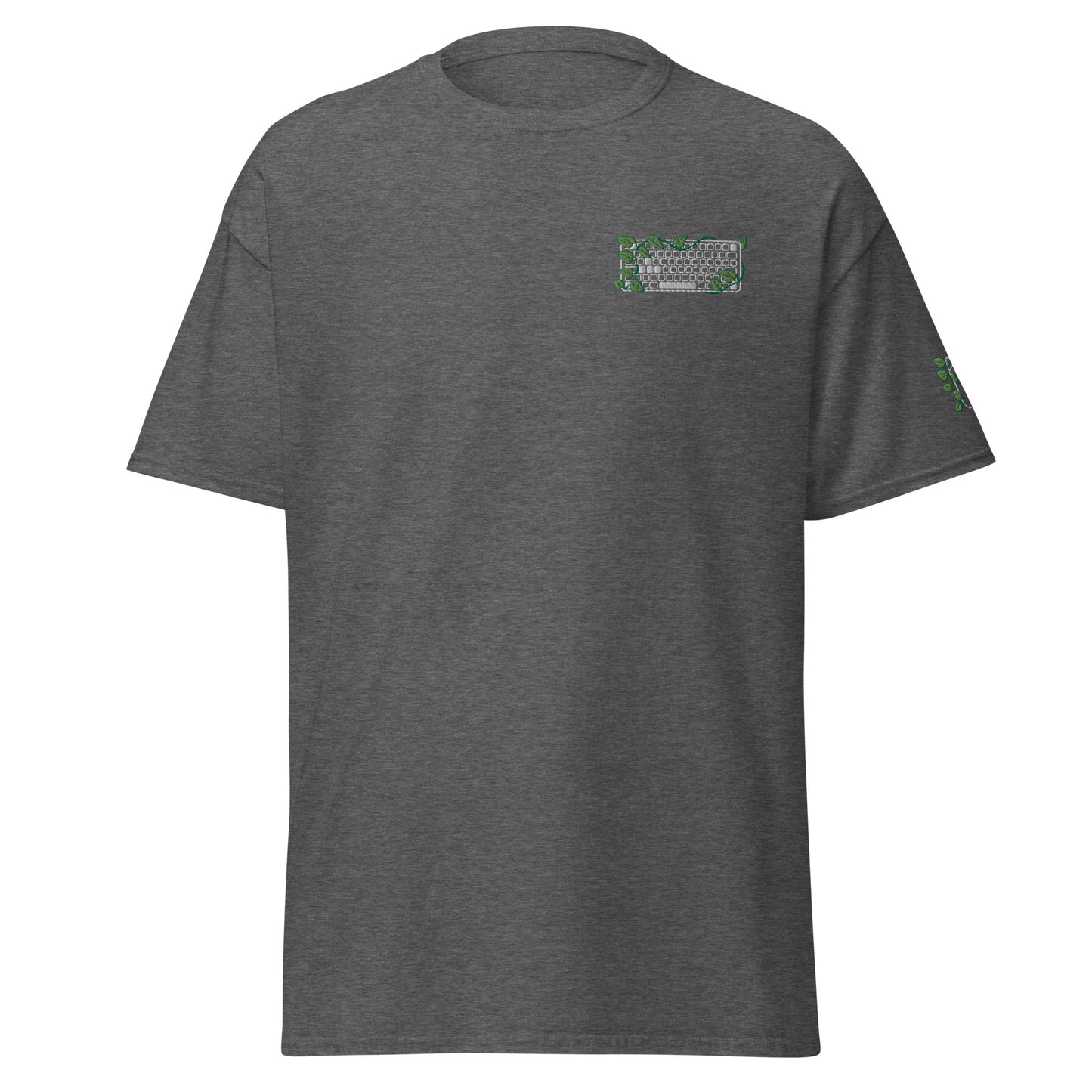 PC Gamer Leaf Embroidered Unisex T-Shirt