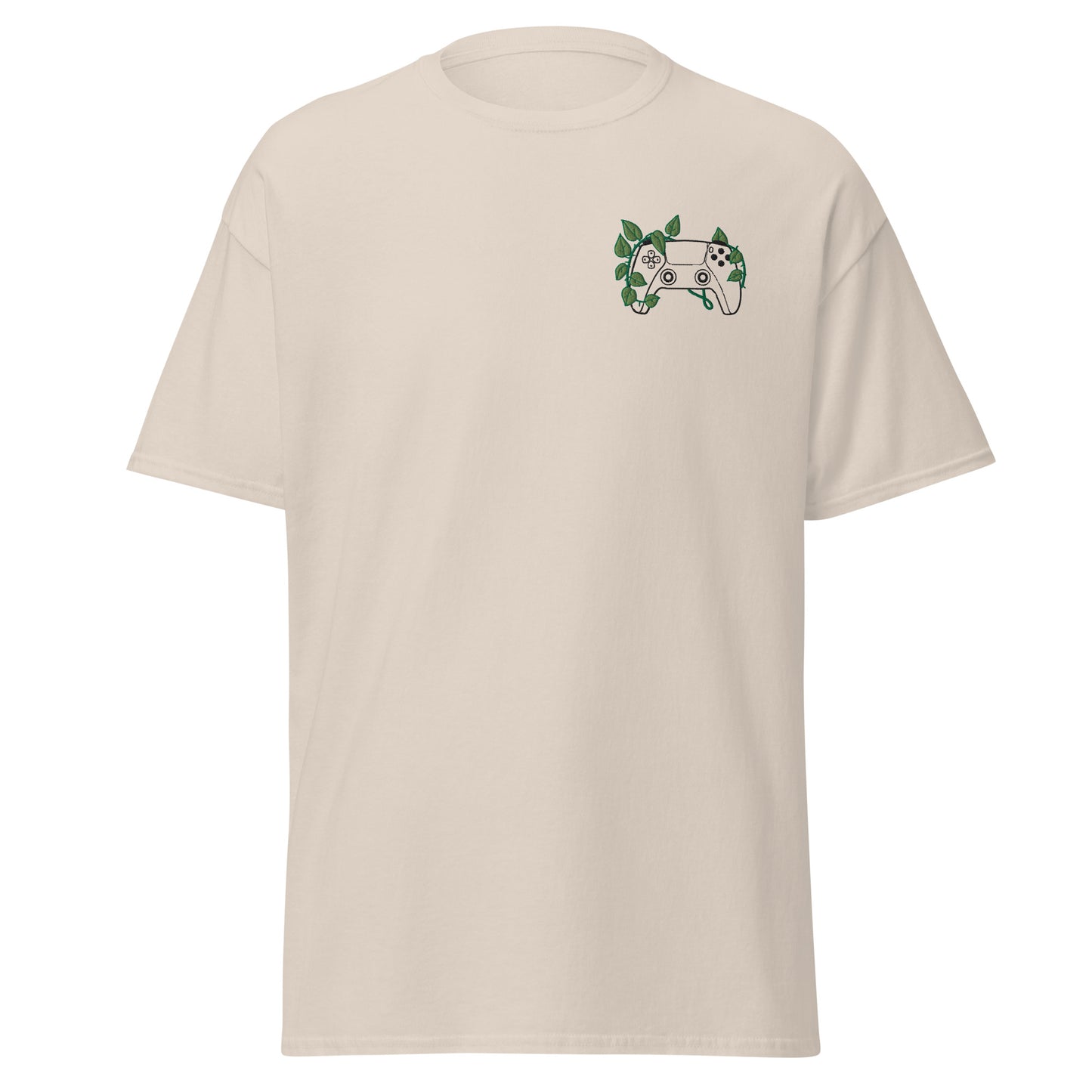 PS5 Leaf Embroidered Unisex T-Shirt