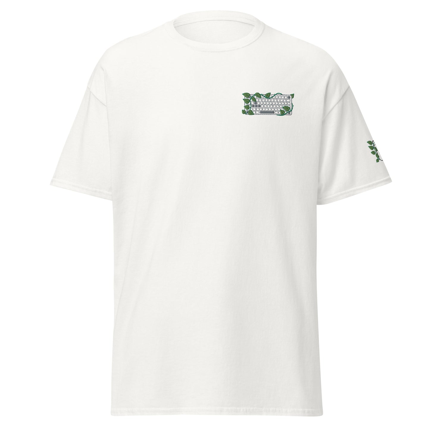 PC Gamer Leaf Embroidered Unisex T-Shirt