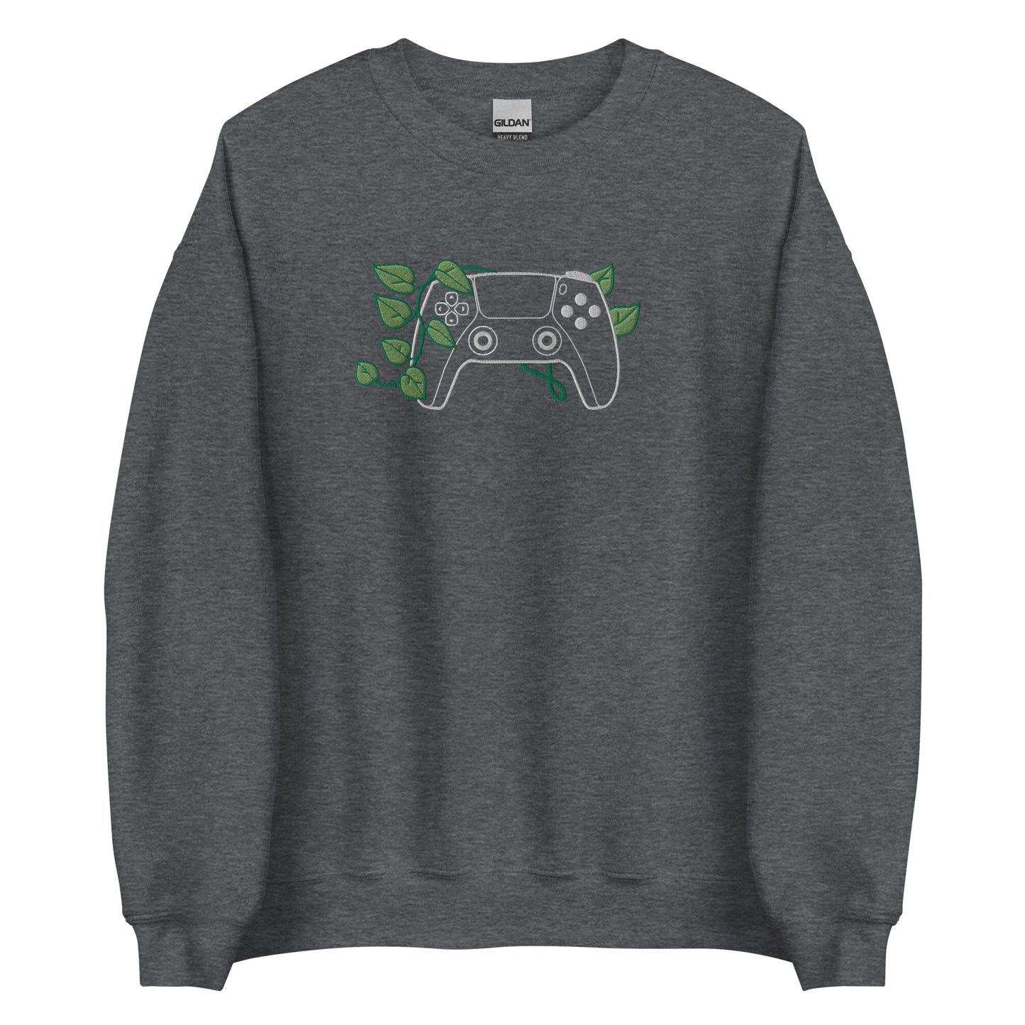 PS5 Leaf Embroidered Crewneck Sweatshirt