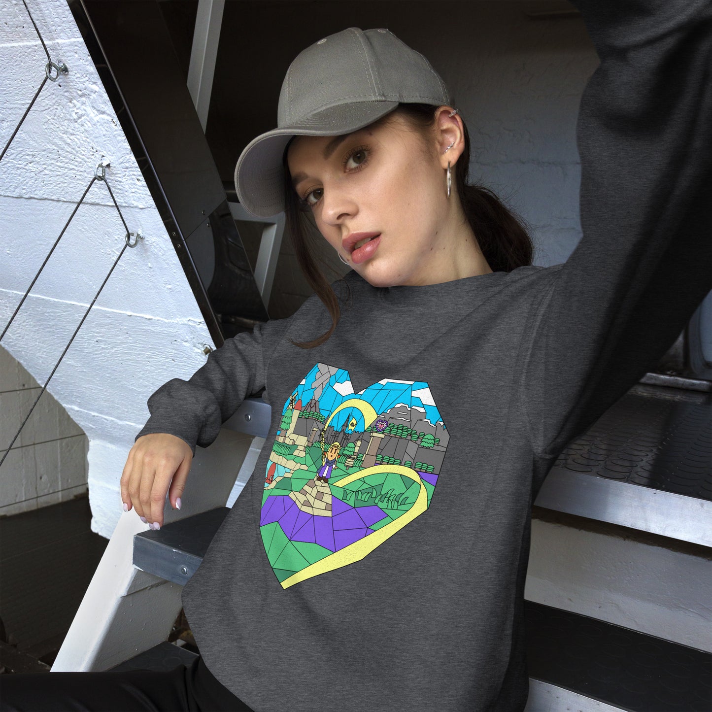 Echoes Stained Glass Sweatshirt