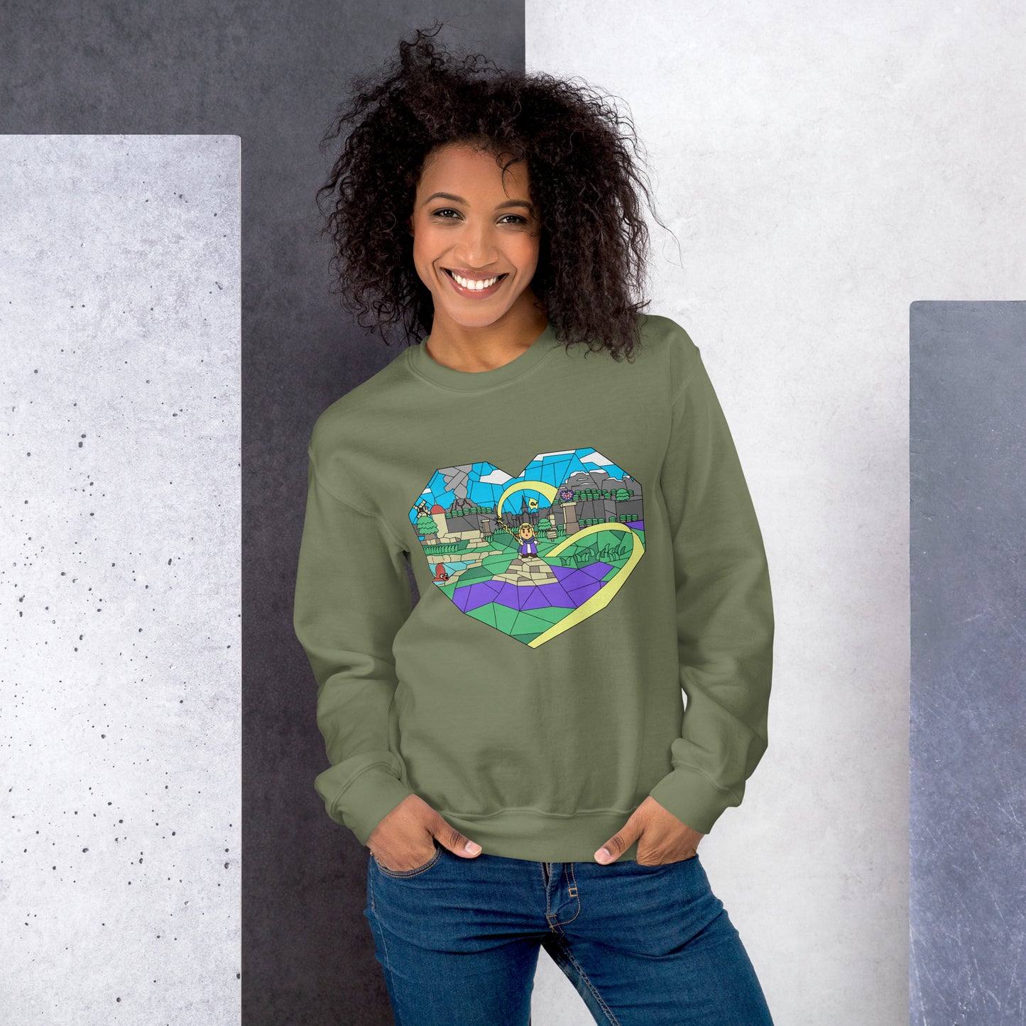 Echoes Stained Glass Sweatshirt