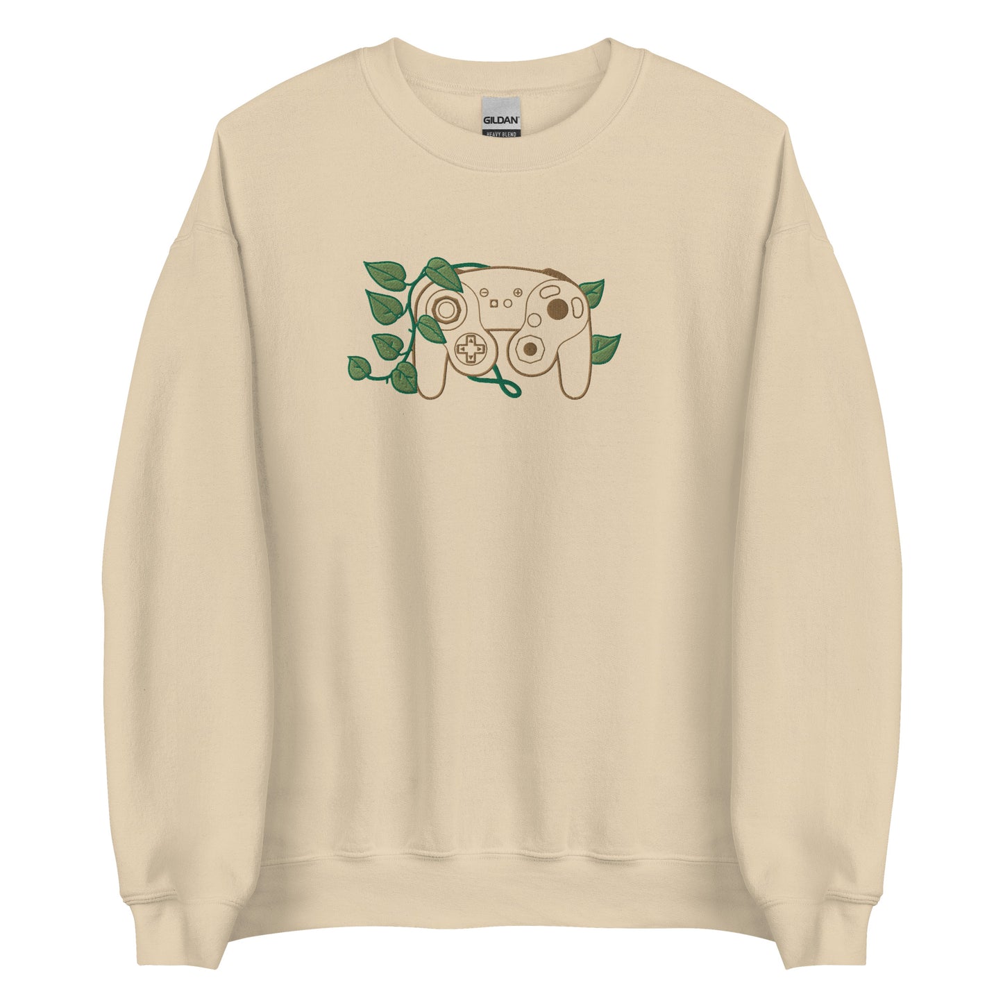 GC Leaf Embroidered Crewneck Sweatshirt