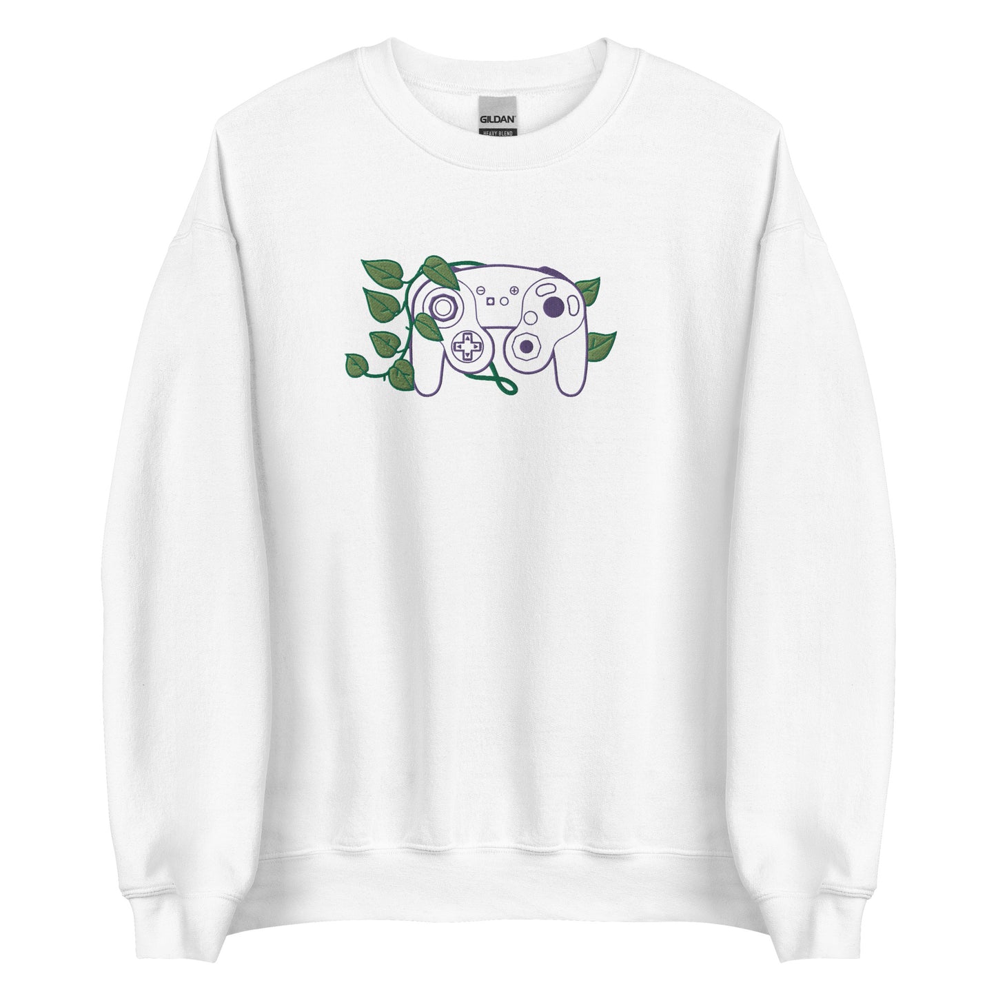 GC Leaf Embroidered Crewneck Sweatshirt