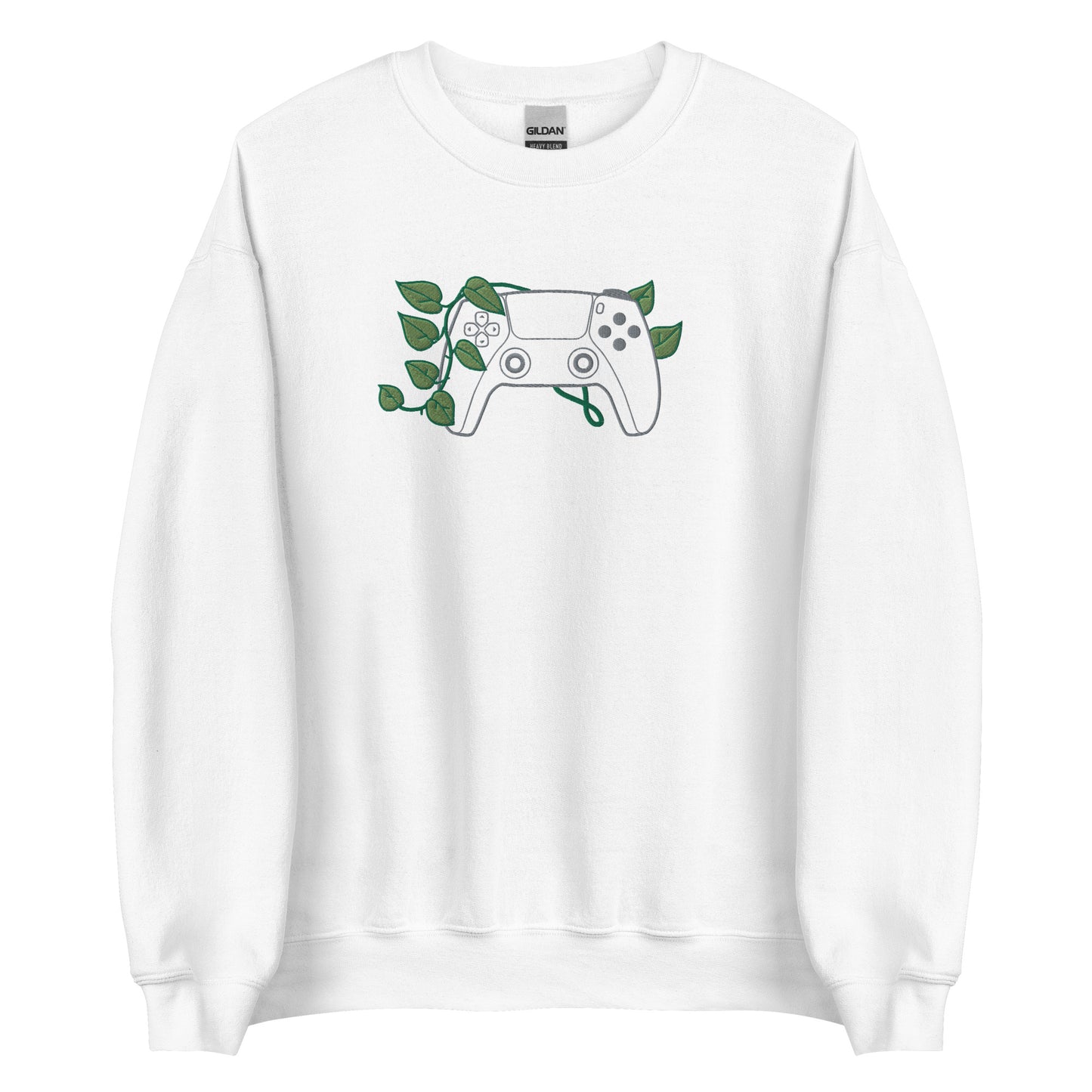 PS5 Leaf Embroidered Crewneck Sweatshirt