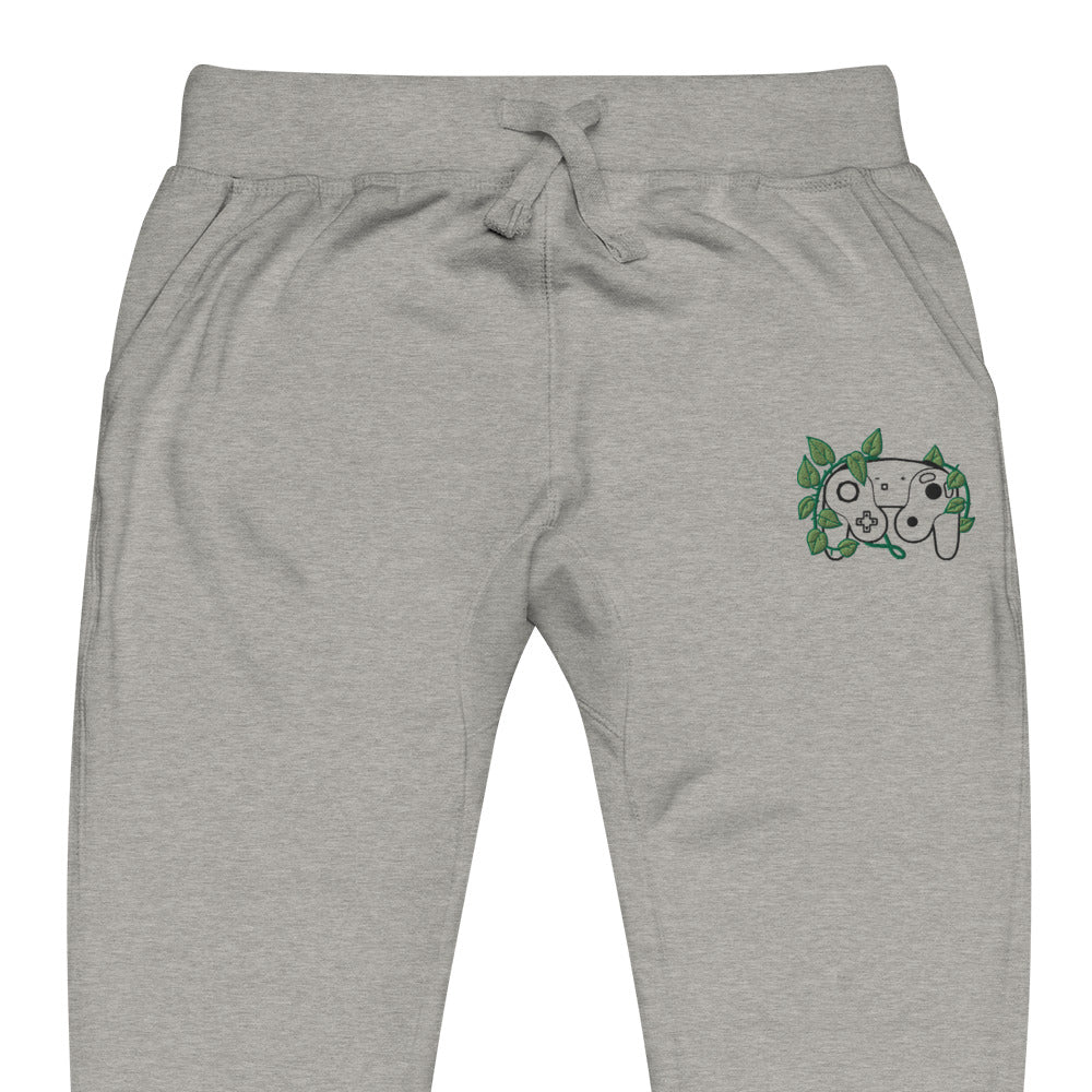 GC Leaf Embroidered Unisex Fleece Sweatpants