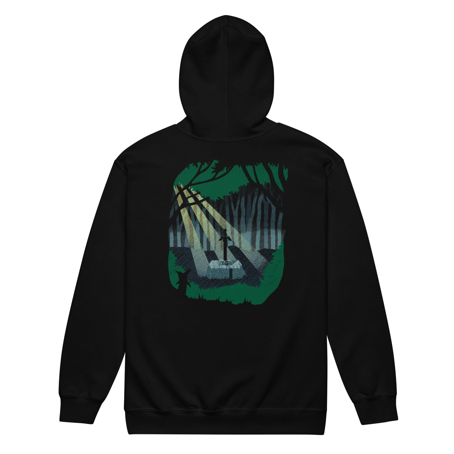 Sword in the Stone Zip Hoodie