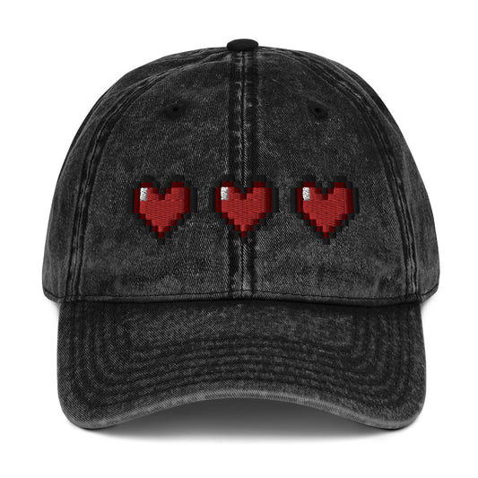 Life Hearts Denim Hat