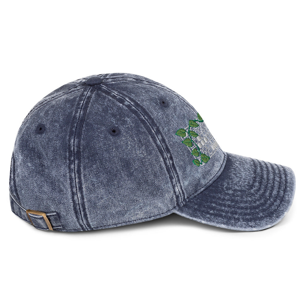 PC Gamer Leaf Embroidered Denim Cap