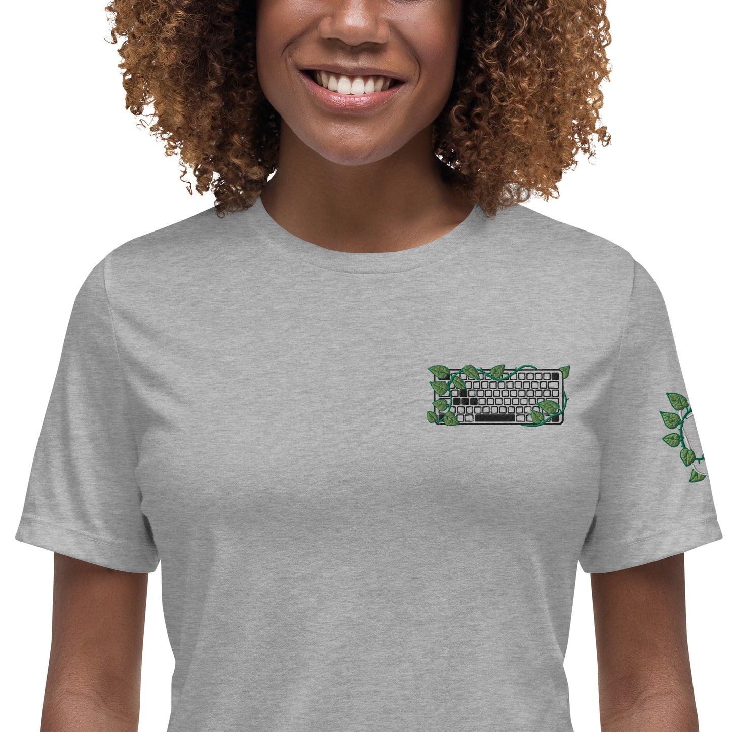 PC Gamer Embroidered Women's T-Shirt