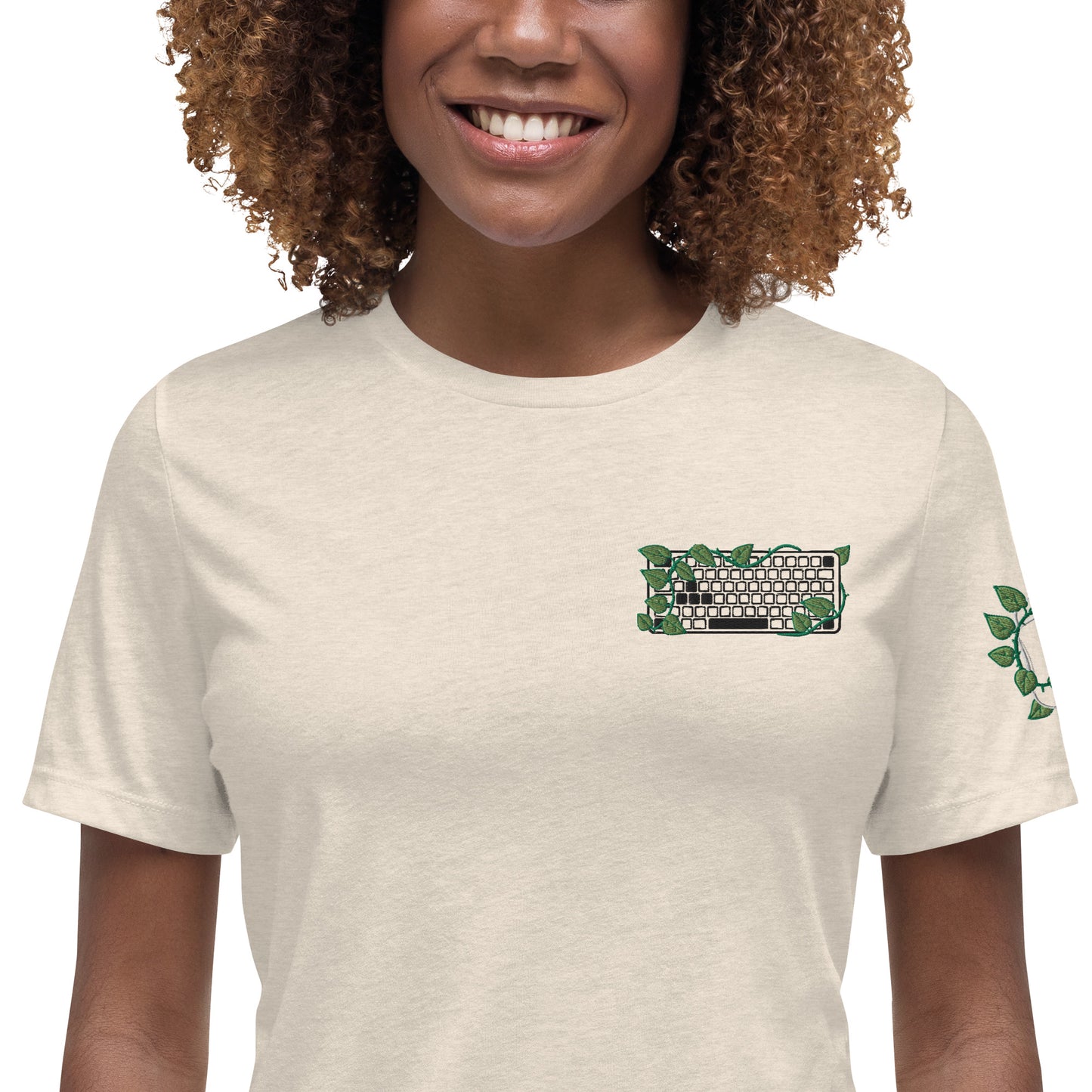 PC Gamer Embroidered Women's T-Shirt